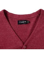 Pánský pletený cardigan s výstřihem do V 11. black model 22476185 - Russell Athletic