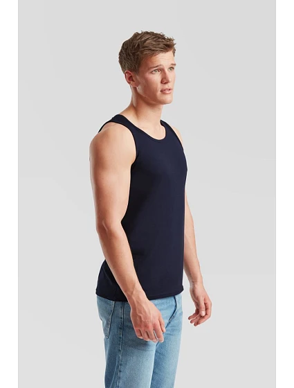 Athletic Vest Pánské tílko model 22532522 royal blue - Fruit of the Loom Athletic Vest Pánské tílko model 22532522 royal blue - Fruit of the Loom