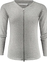 James Harvest Ashland Cardigan Women Dámsky kardigán 62.2511 šedá melírovaná