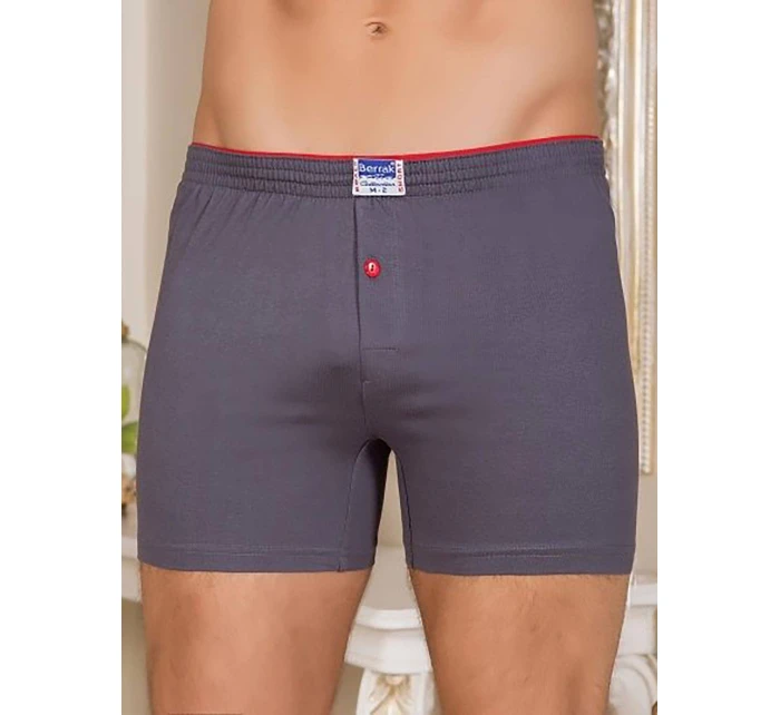 Boxerky BR BK 1099.26P tmavosivé Boxerky BR BK 1099.26P tmavosivé