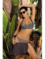 Nina Nero + Fango plavky M-295 moka s čiernou (117) - Marko