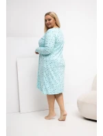 Nadmerné veľkosti Nočná košeľa model 223302 Forever Pink