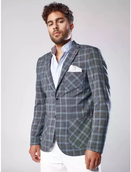 Pánské černé sako Dstreet model 21963443 - FashionStreet Pánské černé sako Dstreet model 21963443 - FashionStreet