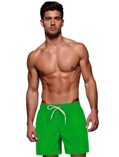 Pánské zelené šortky model 21989804 - Dstreet