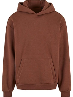 NM 011 Těžká unisex mikina s kapucí model 22443509 chocolate brown - New Morning Studios