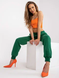 Tepláky EM DR 712.39P tmavo zelená