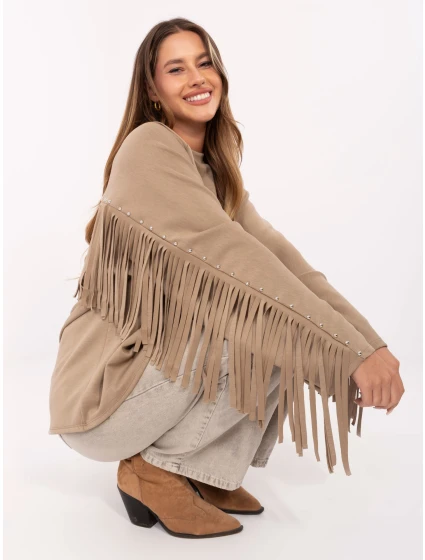 Bluzka IT BZ model 21406690 ciemny bezowy - FPrice