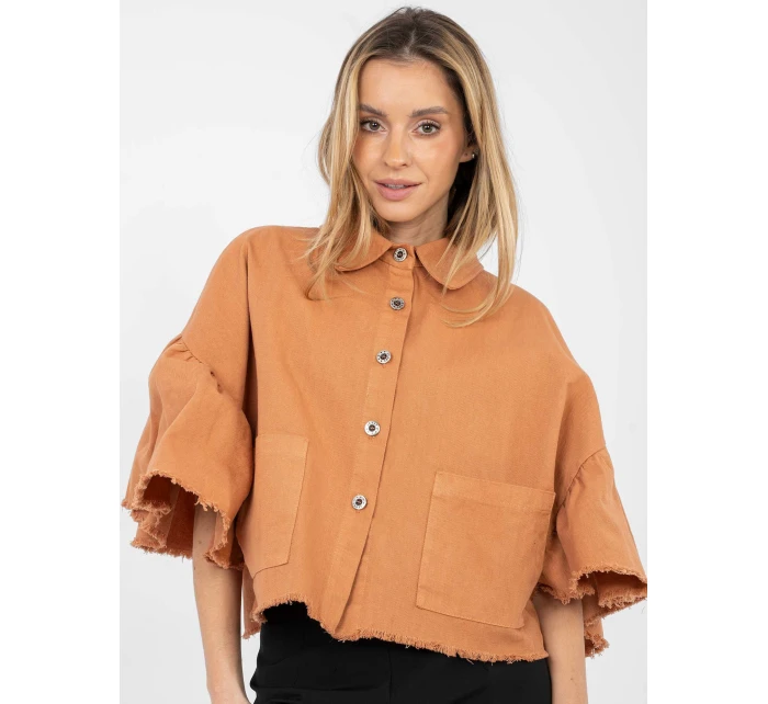 IT KR bunda FL9998.85 tmavo oranžová