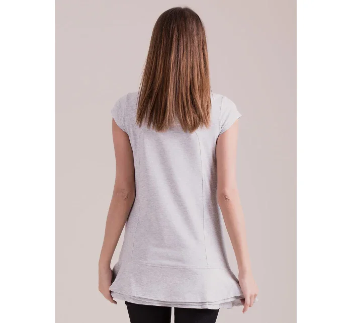 Tunika CZ SK 1620.08 svetlo šedá