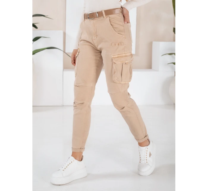 Dámské cargo kalhoty light beige Dstreet model 21989109 - FashionStreet