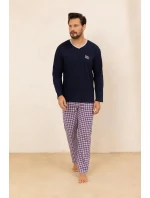 Regina 491 dlhé/r 2XL Z25/26 pánske pyžamo