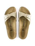 Birkenstock Madrid Birko-Flor Gold regular wide žabky (1016106) pre ženy Birkenstock Madrid Birko-Flor Gold regular wide žabky (1016106) pre ženy