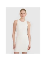 Dámske mini šaty z rebrovaného úpletu 4F 4FRSS25TDREF188-11S