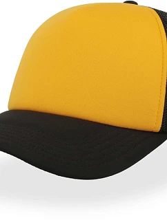 Atlantis Headwear Rapper 5-panelová sieťovaná čiapka 33.2070 žltá/čierna