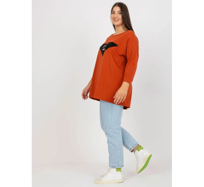 Blúzka VI BZ 2911.82P tmavo oranžová Blúzka VI BZ 2911.82P tmavo oranžová