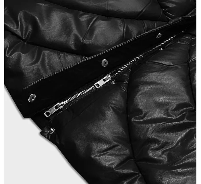 KURTKA ZIMOWA DAMSKA ZE CZARNA model 21245302 - Ann Gissy KURTKA ZIMOWA DAMSKA ZE CZARNA model 21245302 - Ann Gissy