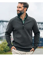 Cutter & Buck Pemberton Half Zip Men mikina s 1/4 zipem black model 22458845 Cutter & Buck Pemberton Half Zip Men mikina s 1/4 zipem black model 22458845