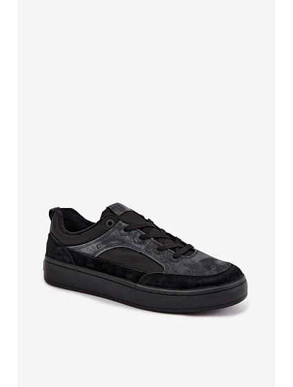 Pánské semišové zateplené tenisky Big Star model 22393398 Černé - Big Star Shoes