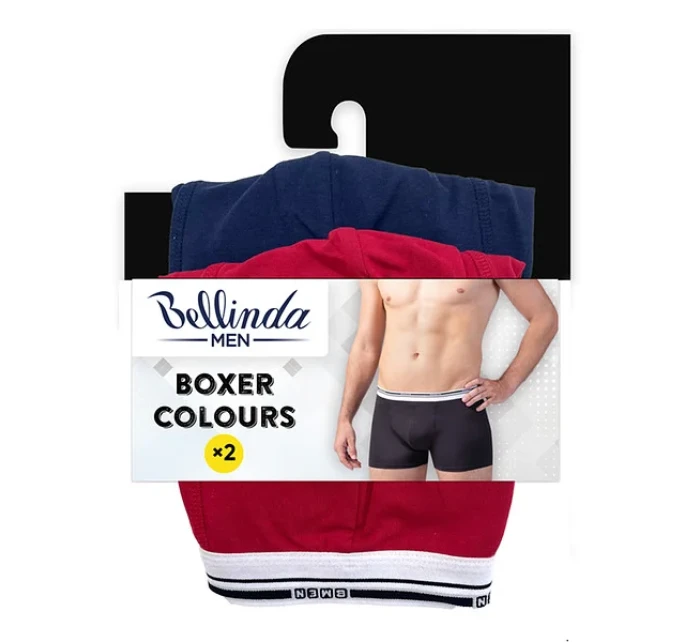 BOXER COLOURS 2x  červená model 20979293 - Bellinda