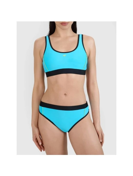 Dámske bikiny so stredne vysokým pásom 4F 4FWSS25UBKBF078-33S