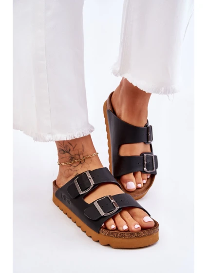 Klasické dámské pantofle Big Star model 21610501 Černé - Big Star Shoes