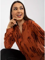 Blúzka D73771M11081A svetlo hnedá Blúzka D73771M11081A svetlo hnedá