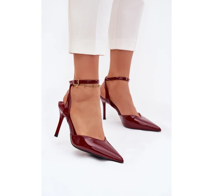 Lodičky s ihlovým podpätkom model 222253 Krok vo veľkom štýle