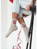 Milena ponožky 0200-144 Valentínsky medvedík 37-41