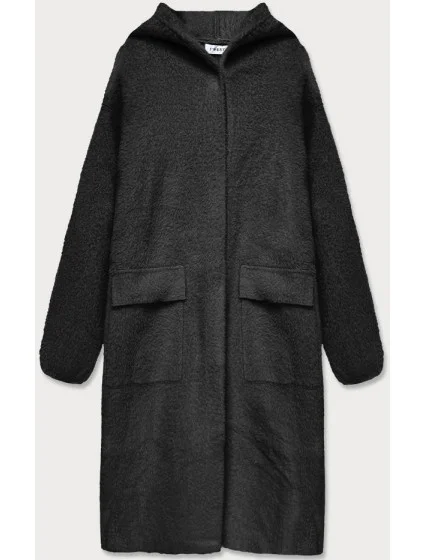 Černý přehoz přes oblečení la s kapucí model 15834376 - S'WEST