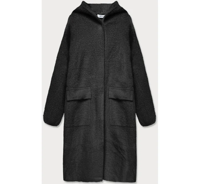 Černý přehoz přes oblečení la s kapucí model 15834376 - S'WEST