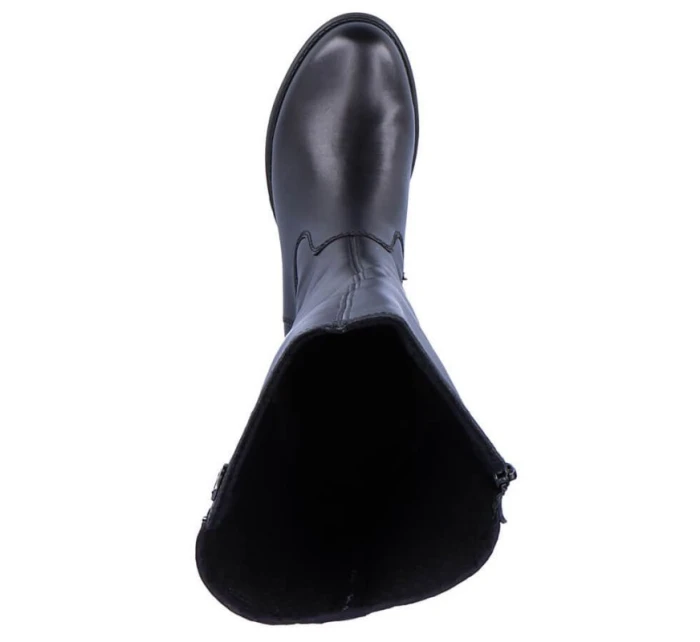 Kožené boty Rieker W model 21891294 černá - Inny