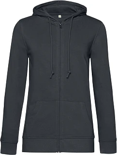 B&C Inspire Zipped Hood /women_° Dámská mikina s kapucí model 22483845 asphalt