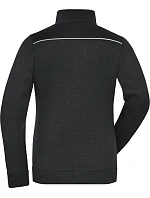 JN Dámská pracovní pletená fleece bunda Solid 02.0 black/black model 22493572 - Daiber JN Dámská pracovní pletená fleece bunda Solid 02.0 black/black model 22493572 - Daiber