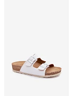 Dámske papuče s prackami Inblu NM000039 White