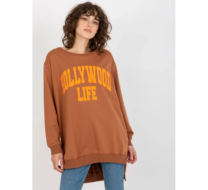 Mikina VI BL 3102.01P svetlo hnedá