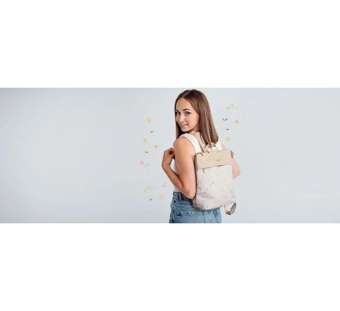 Fashion batoh  Beige model 21881043 - Vuch