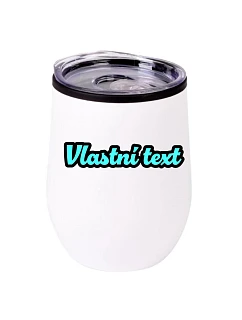 Personalizovaný termohrnček „BOWL“ s vlastným textom v obryse