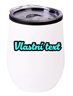 Personalizovaný termohrnček „BOWL“ s vlastným textom v obryse