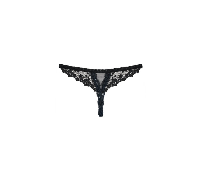 Erotická tangá Letica crotchless thong - OBSESSIVE
