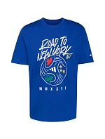 Pánské adidas FIFA World Cup 26TM Road to NYNJ Graphic T-shirt blue KB2534 pánské