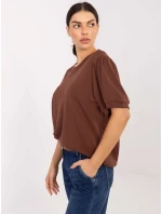 Blúzka MJ BZ H1408.53 hnedá