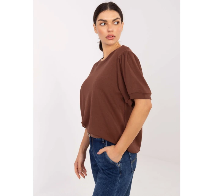 Blúzka MJ BZ H1408.53 hnedá