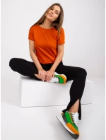 Tričko RV TS 4662.39P tmavo oranžové Tričko RV TS 4662.39P tmavo oranžové