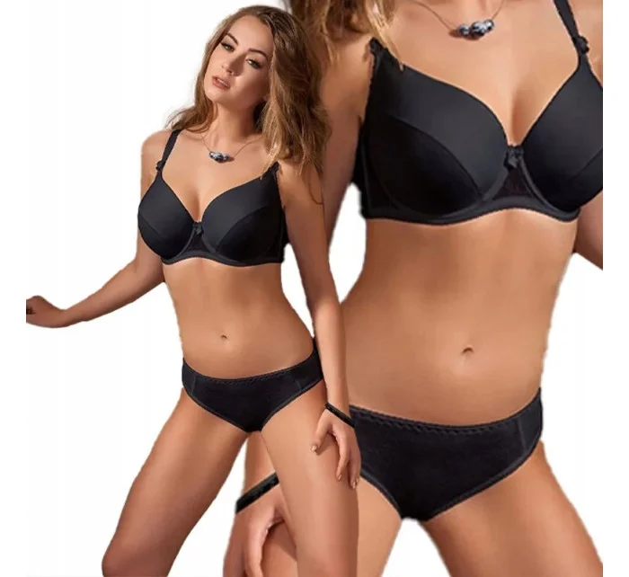 Dámská podprsenka model 19012121 Černá - Vena Dámská podprsenka model 19012121 Černá - Vena