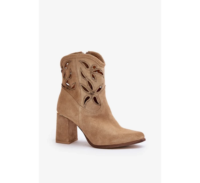 Topánky na podpätku model 201150 Step in style