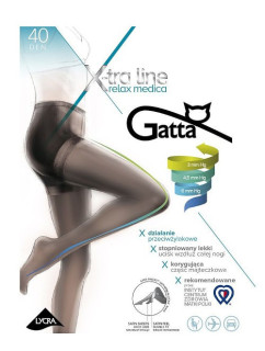 Dámske pančuchové nohavice Gatta Body Relax Medica 40 deň 2-4