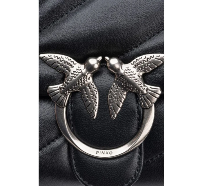 LOVE MINI CL kožená kabelka černá ( model 21925763 - Pinko LOVE MINI CL kožená kabelka černá ( model 21925763 - Pinko