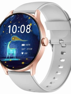 Chytré hodinky Grey Pink model 21807425 PRO - Gravity