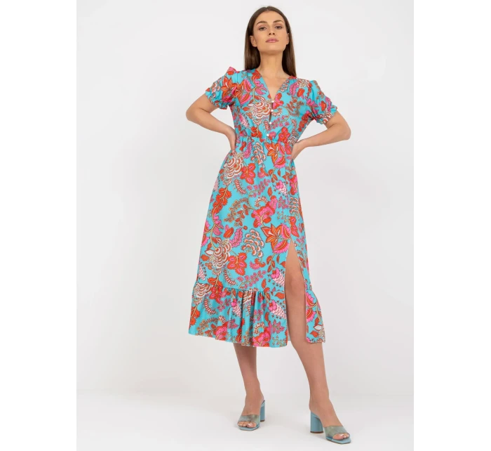 Šaty DHJ SK modrá model 17436944 - FPrice Šaty DHJ SK modrá model 17436944 - FPrice