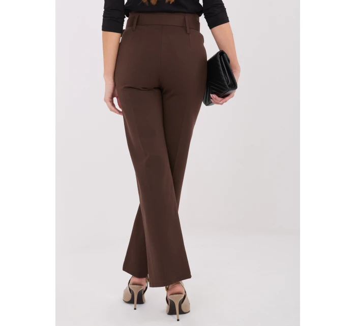 Spodnie IT SP model 21782432 brązowy - FPrice Spodnie IT SP model 21782432 brązowy - FPrice